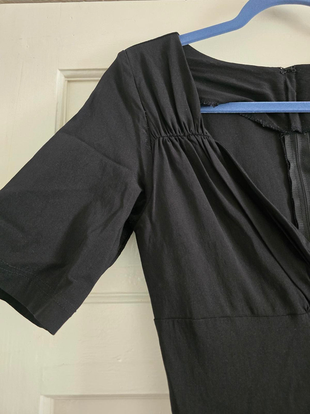 Vintage x Collectif Black Swing Dress, Size 12, Retro 50s Rockabilly, Unique