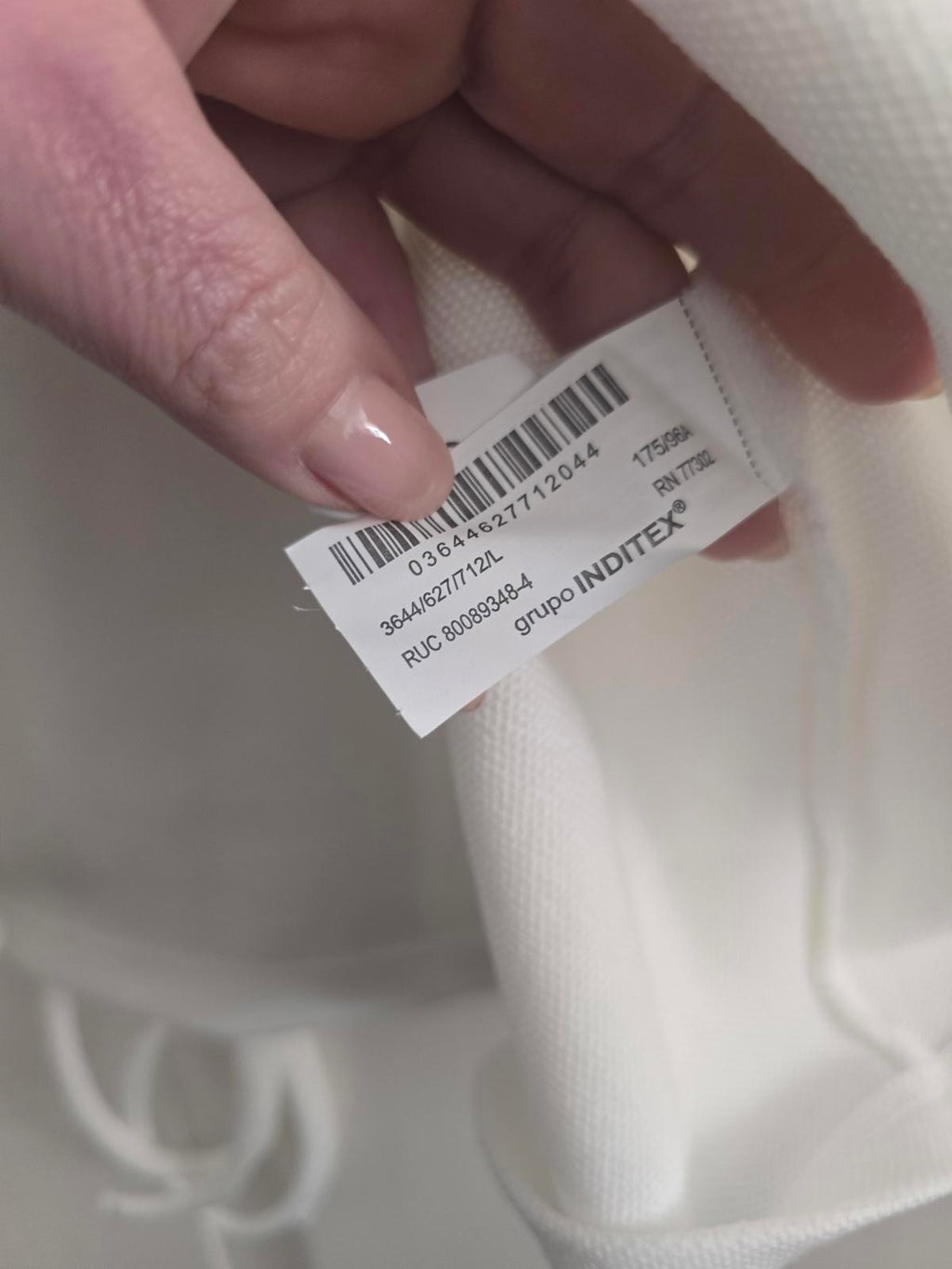 Zara Blogger Favourite White Tie-Waist Tunic Top, size L, sold out