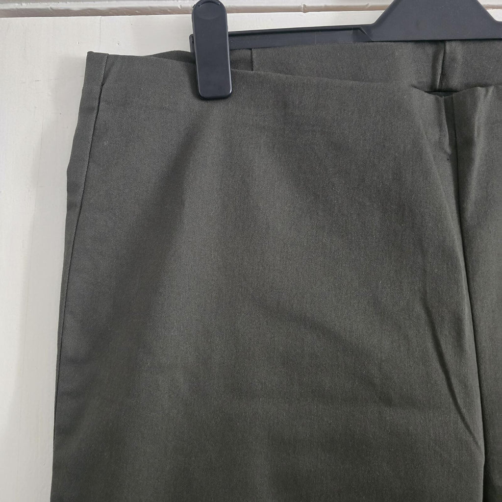George Olive Green Skinny Treggings Trousers, Elasticated waist, BNWT, size 24