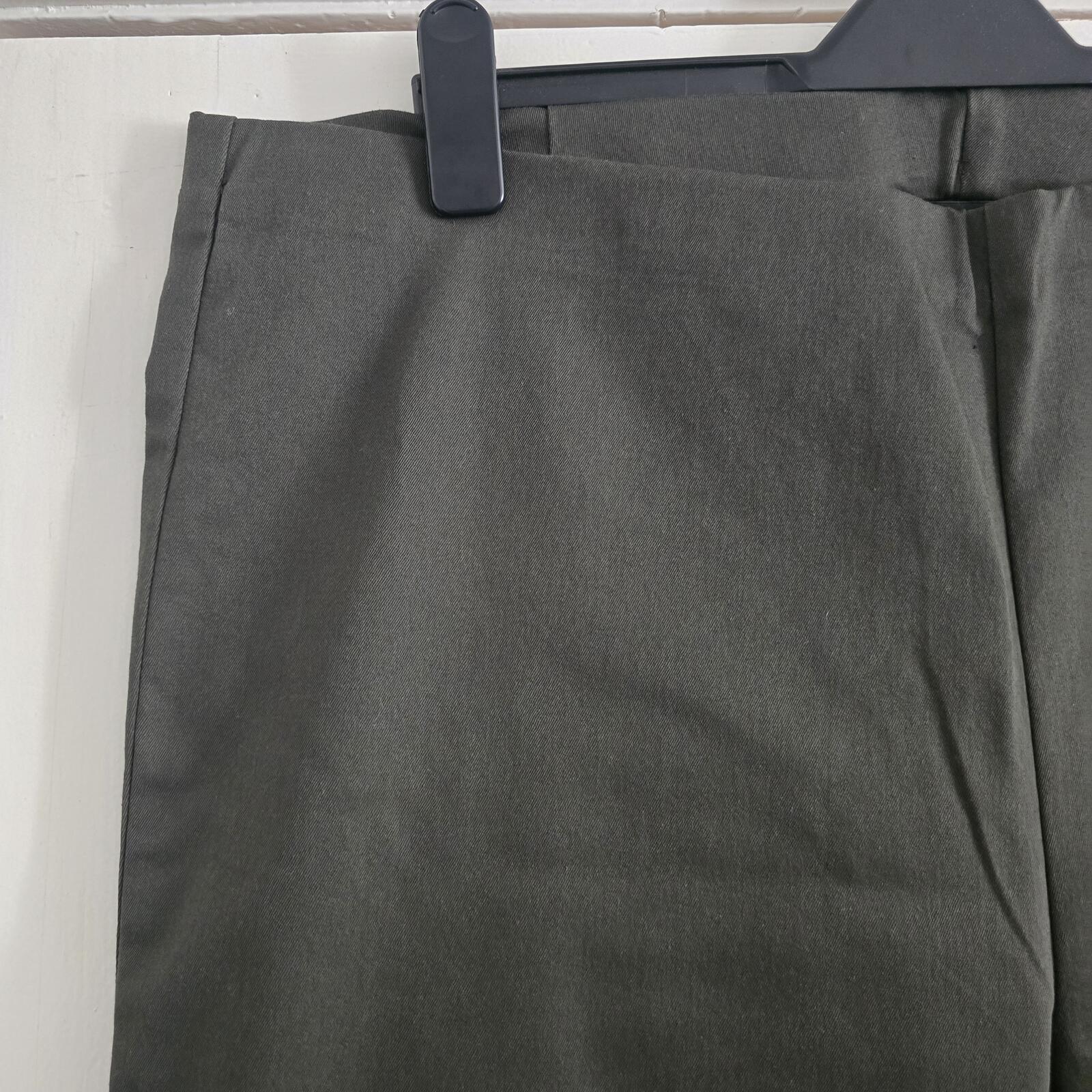 George Olive Green Skinny Treggings Trousers, Elasticated waist, BNWT, size 24