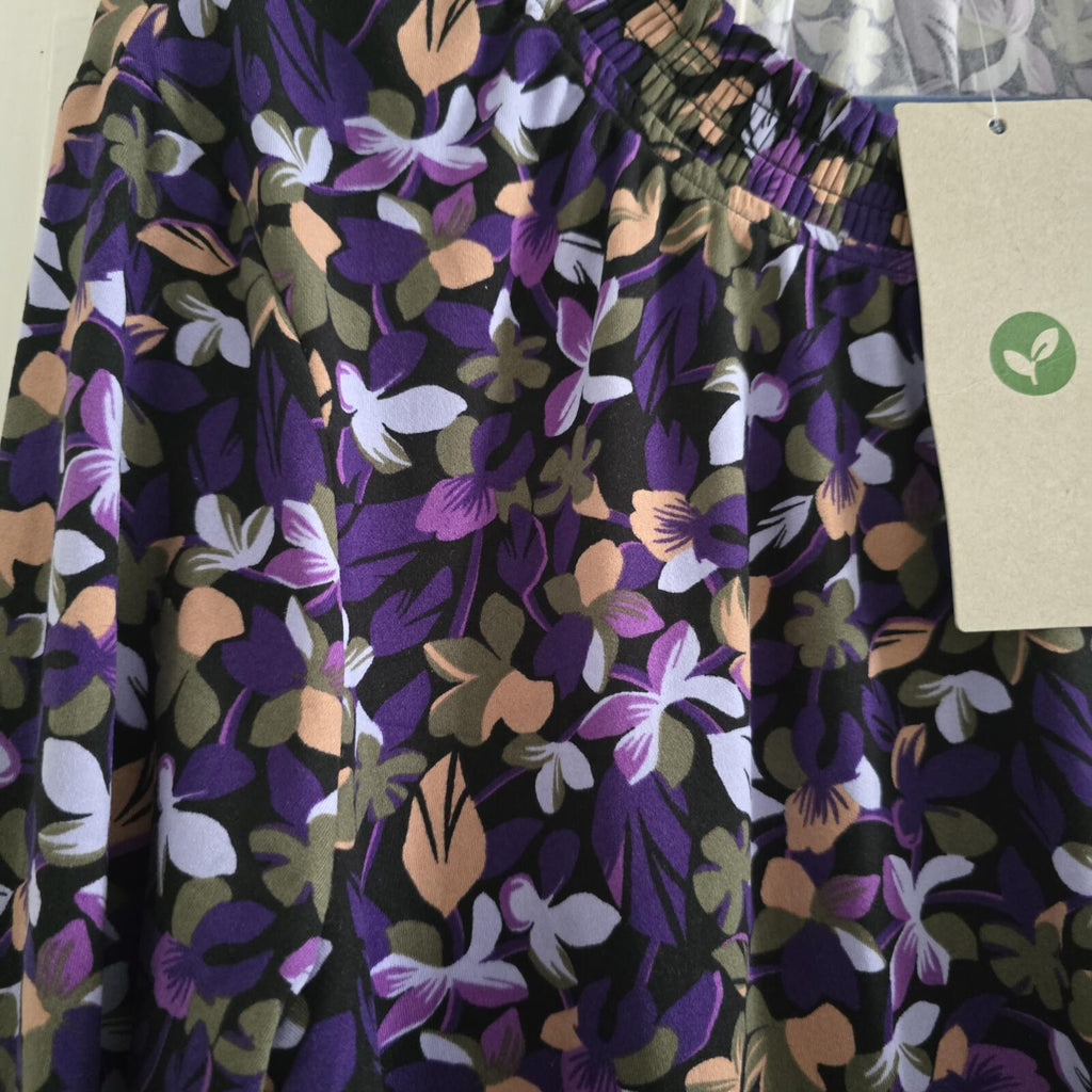 Floral Print Long Sleeve Blouse Size UK 18/20, BNWT, supersoft material