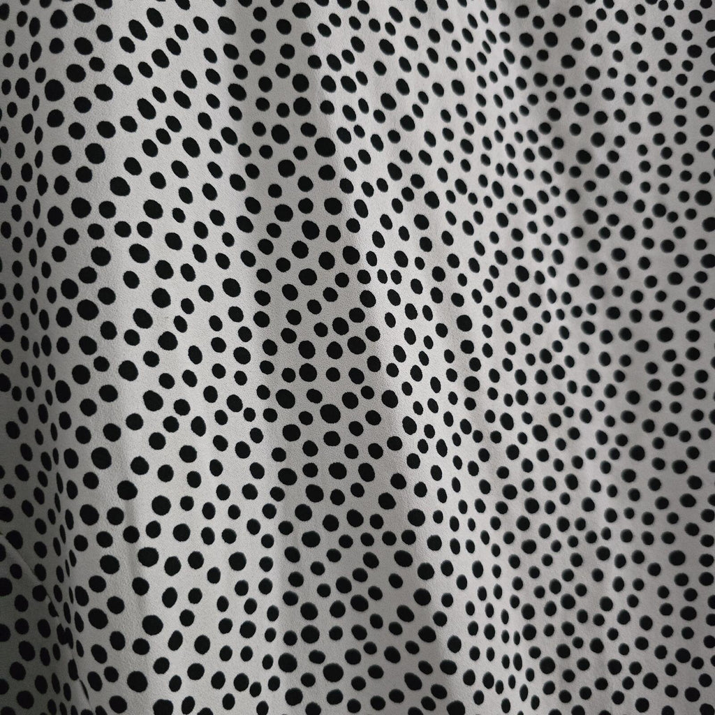 Bonmarché Women's Polka Dot Tie Front Top Blouse Size 22, plus size