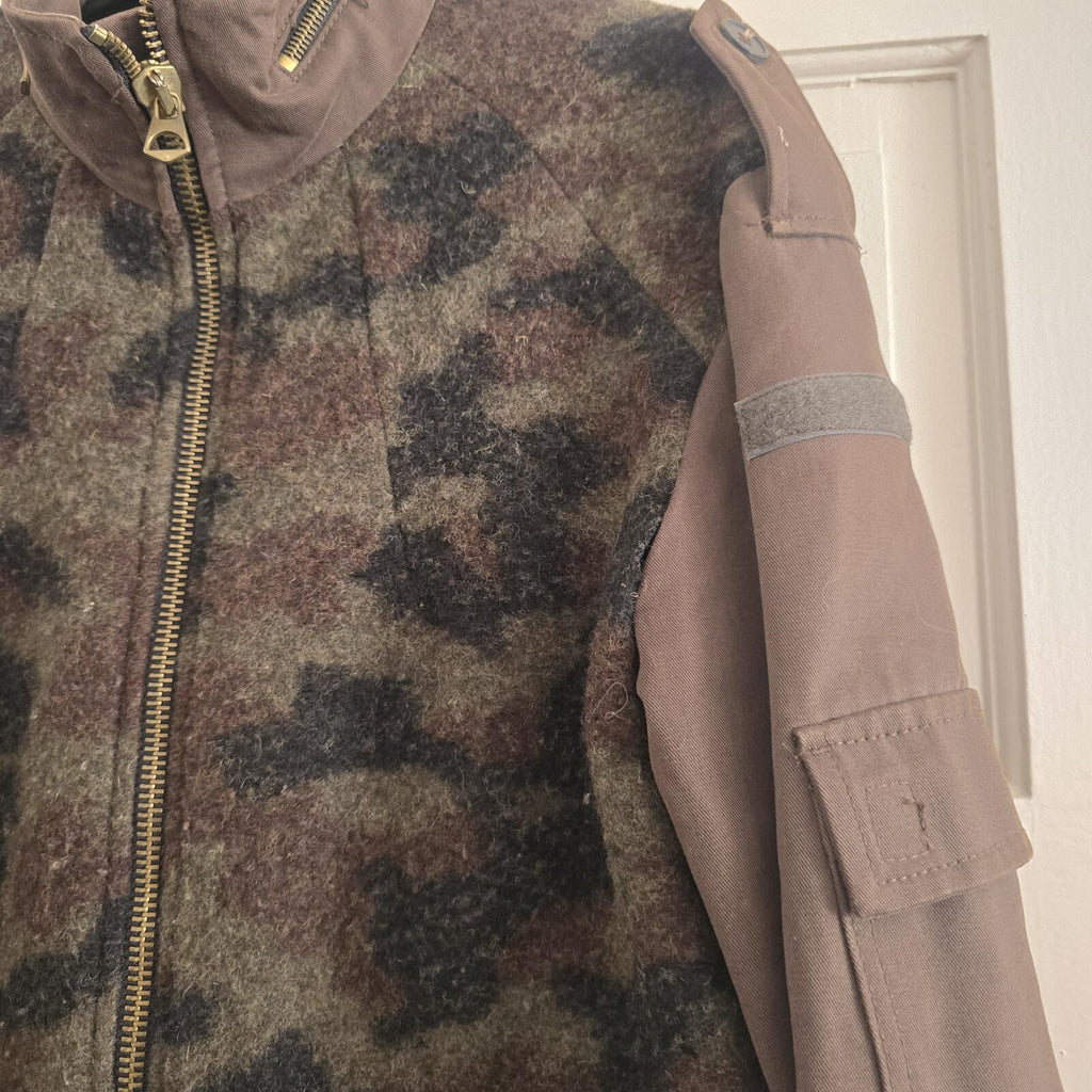 Zara Trafaluc Collection Women's Coat with Wool Blend and Utility Sleeves size M