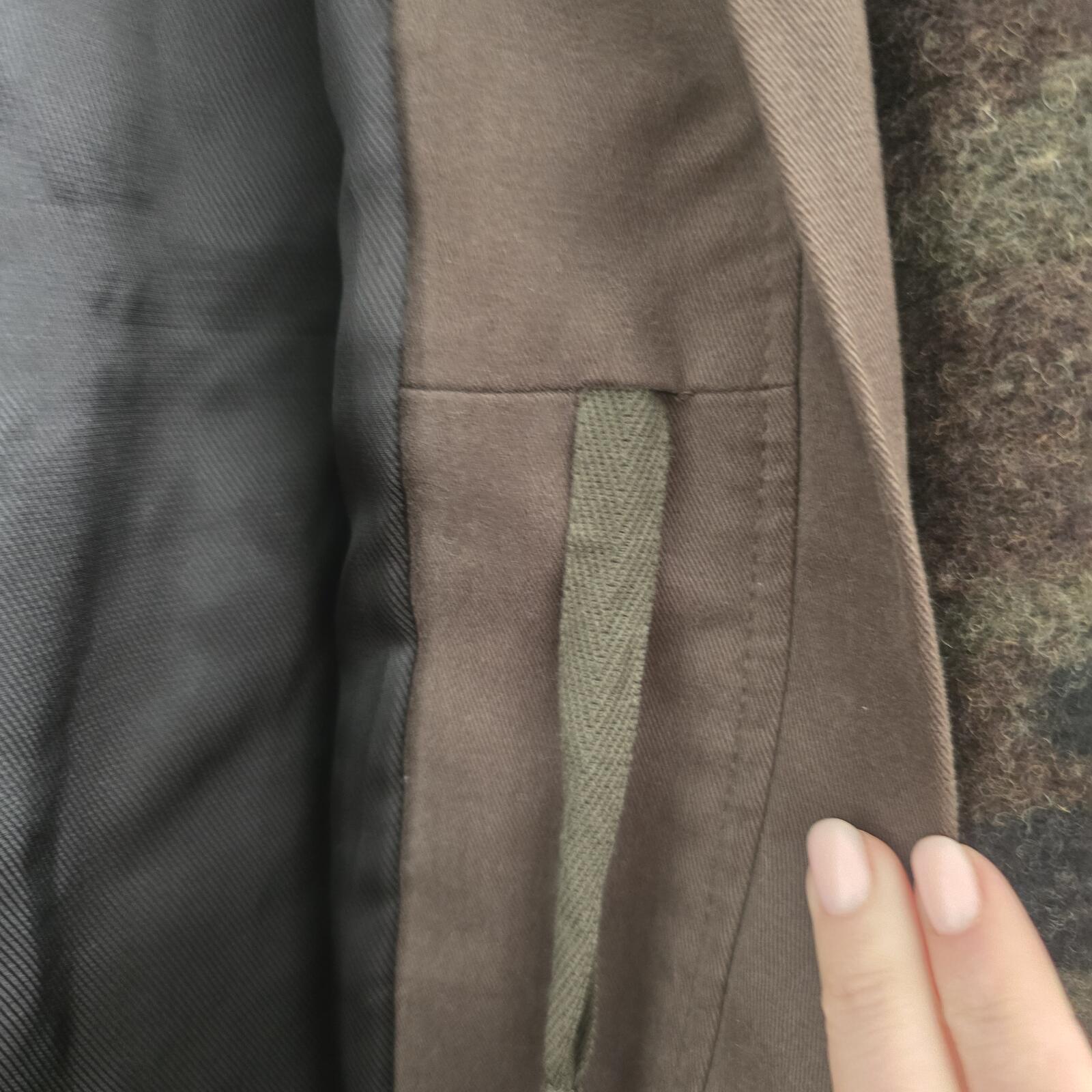 Zara Trafaluc Collection Women's Coat with Wool Blend and Utility Sleeves size M