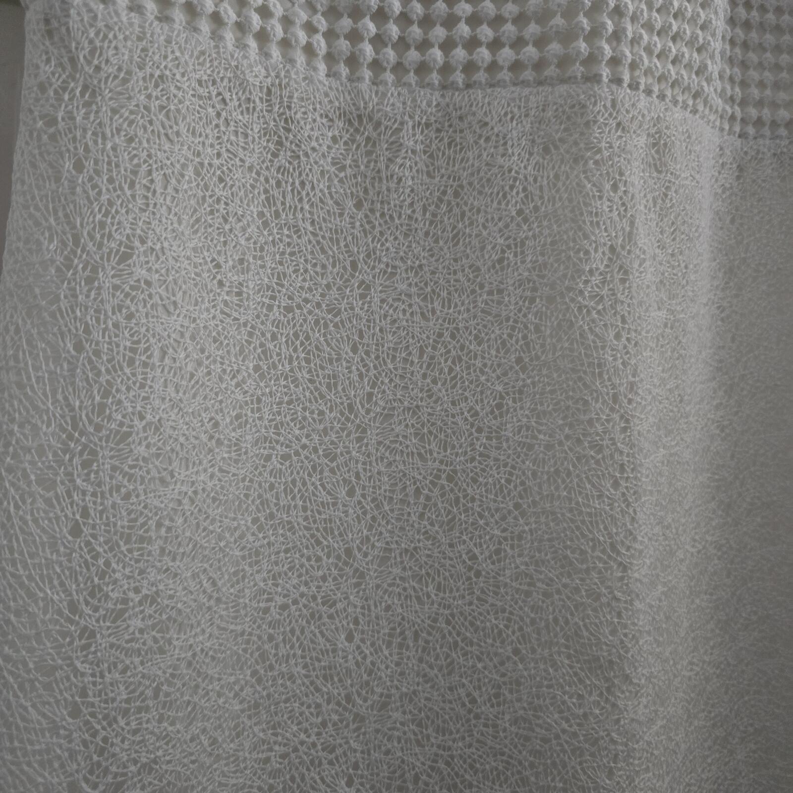 Diane von Furstenberg White Textured Lace Designer Sleeveless Midi Dress, Bridal