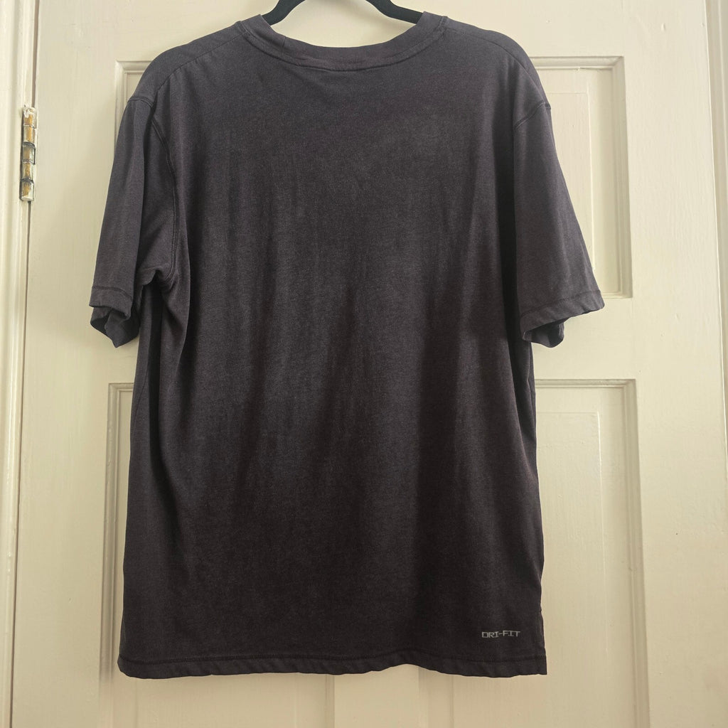 Jordan Men's Black Dri-FIT T-Shirt, Nike, Vintage, Casualwear