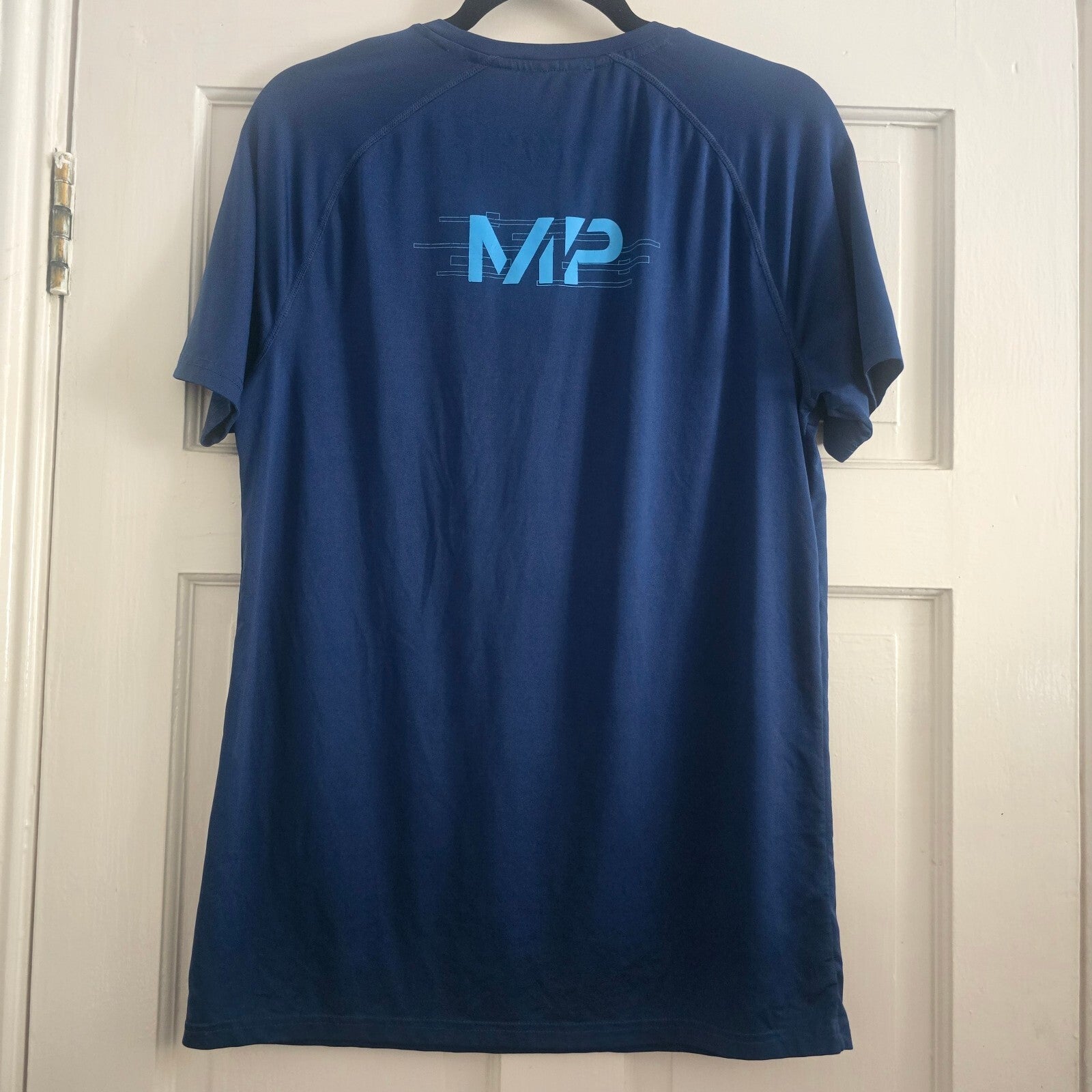 MP Men's Navy Blue Performance T-Shirt, gym, activewear, workout