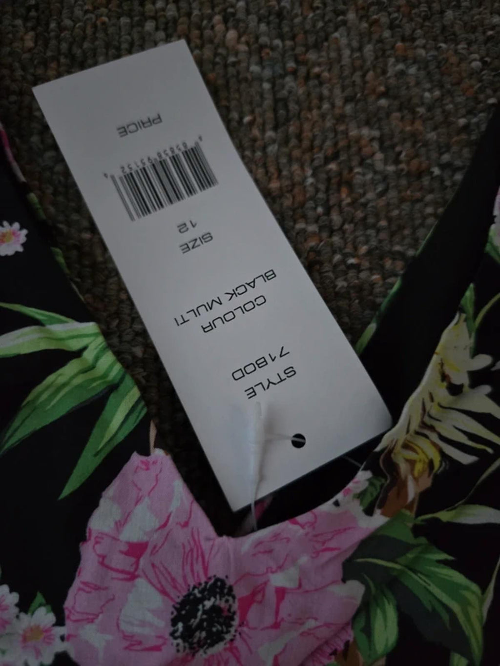 BNWT French Connection floral print pencil dress Size 12, wedding, holiday