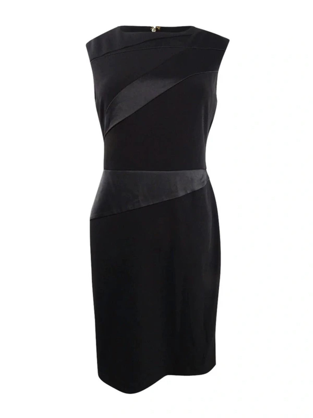 DKNY Black Sleeveless dress, size 12, designer dress, slimming dress, flattering