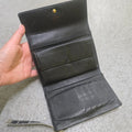 Louis Vuitton Black Epi Leather Long Wallet, Unisex, Designer, Luxury