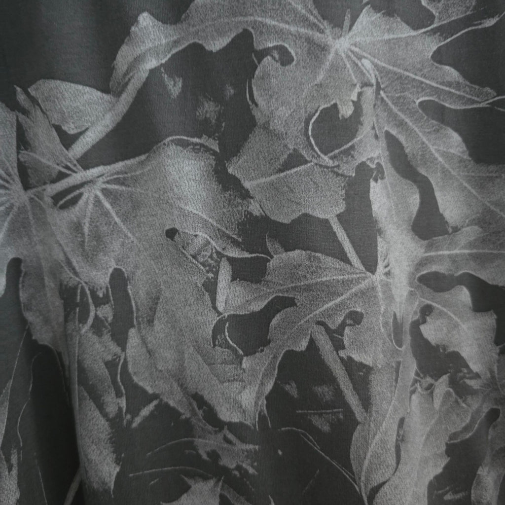 AllSaints Base Zonia Dress UK 12 US 8 EU 40 Grey Leaf Print Sleeveless
