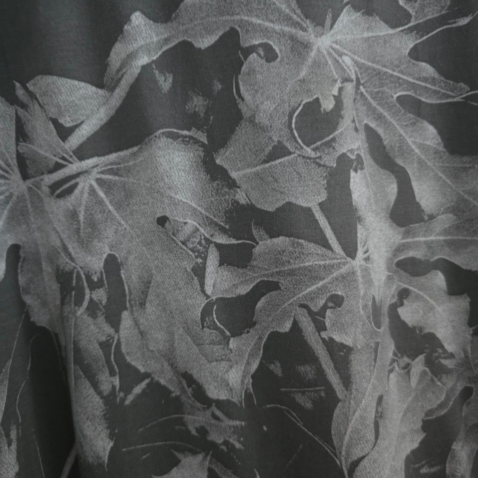 AllSaints Base Zonia Dress UK 12 US 8 EU 40 Grey Leaf Print Sleeveless