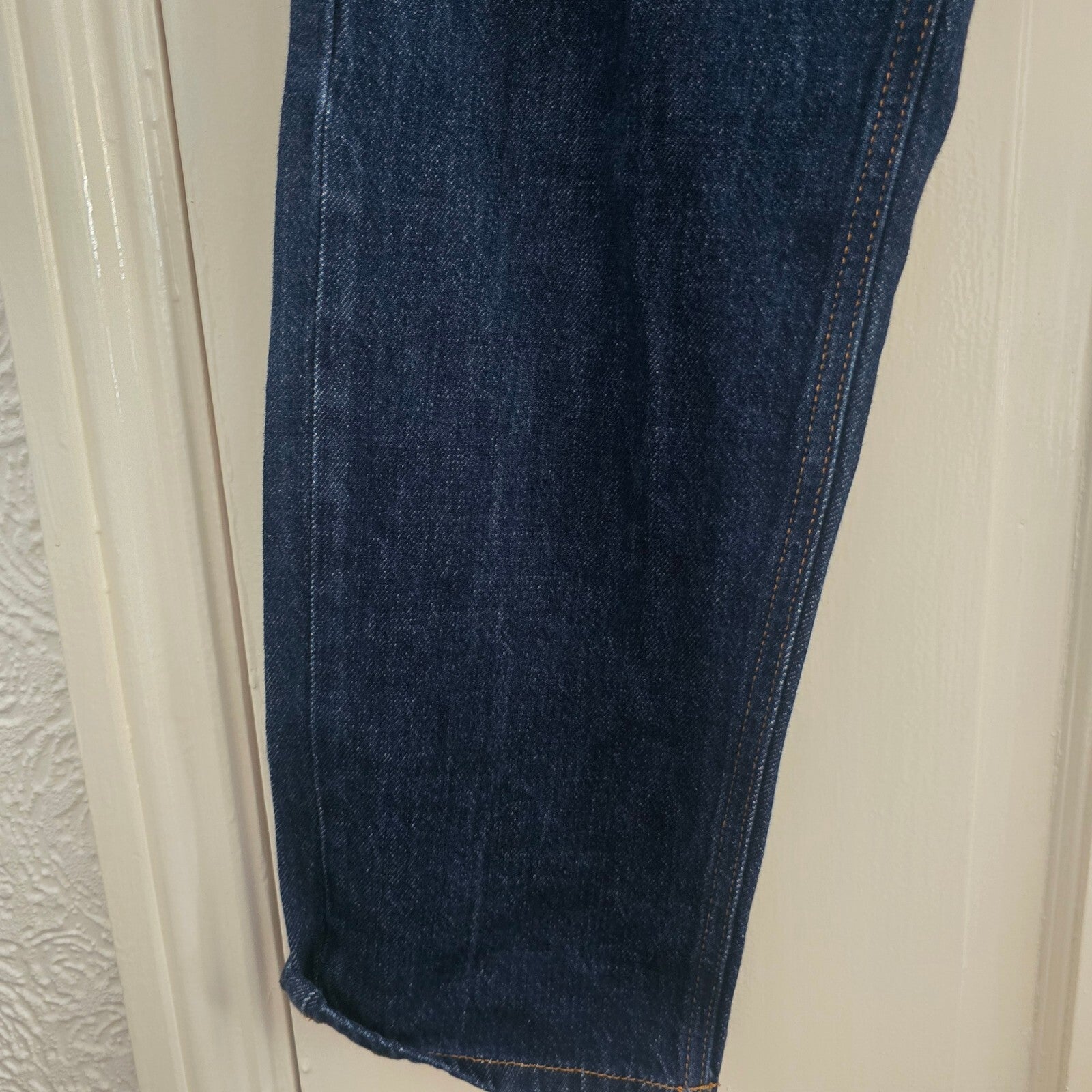 French Connection Dark Blue Denim Jeans Size UK 6, relaxed fit