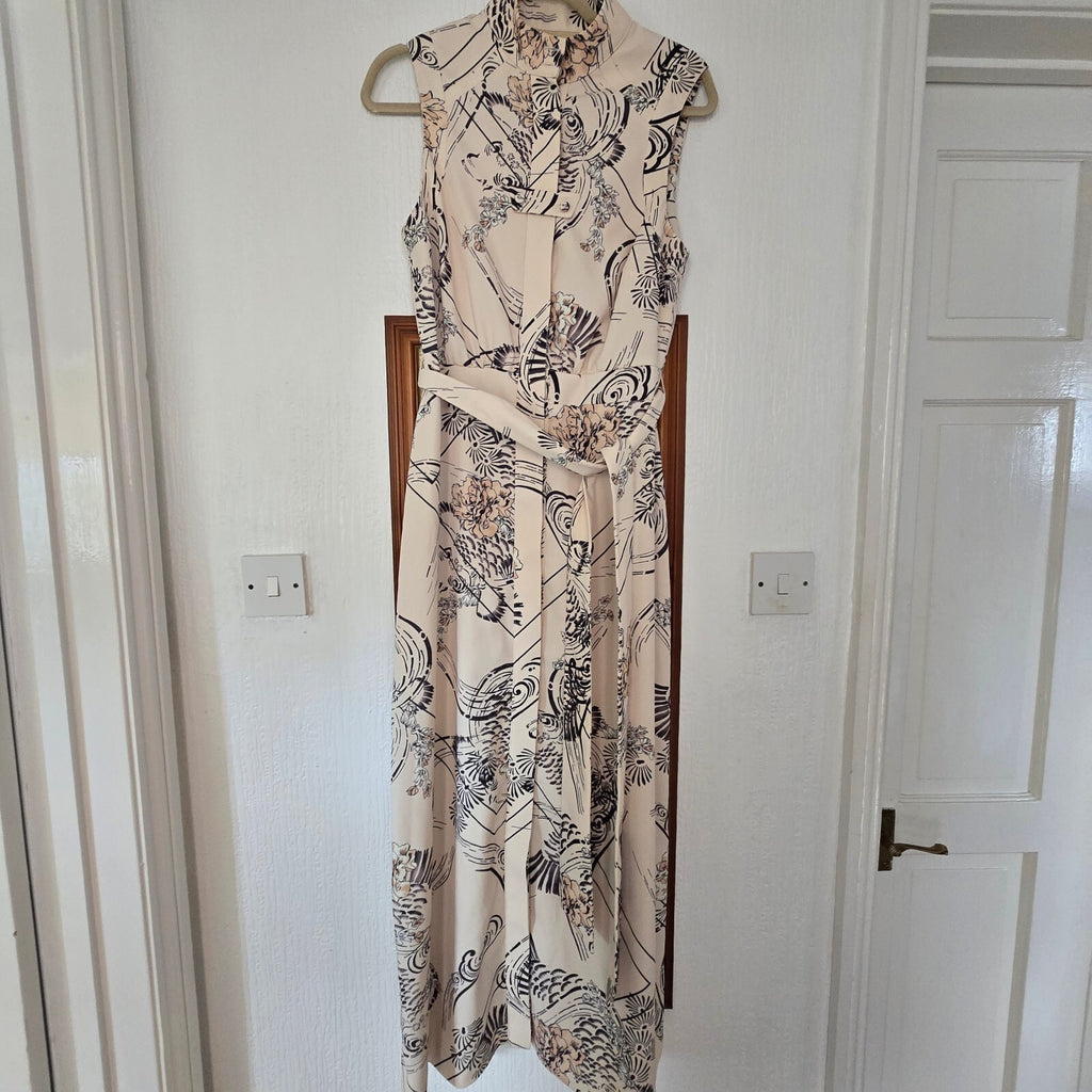 Iconic Karen Millen 'Koi' Print Dress – Excellent Condition, size 10, rare