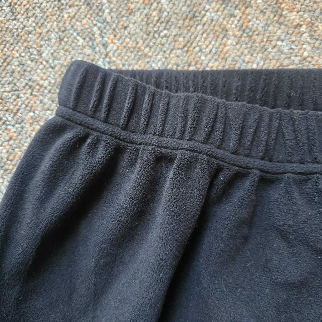 boohoo Black Wide Leg Lounge Pants UK 14