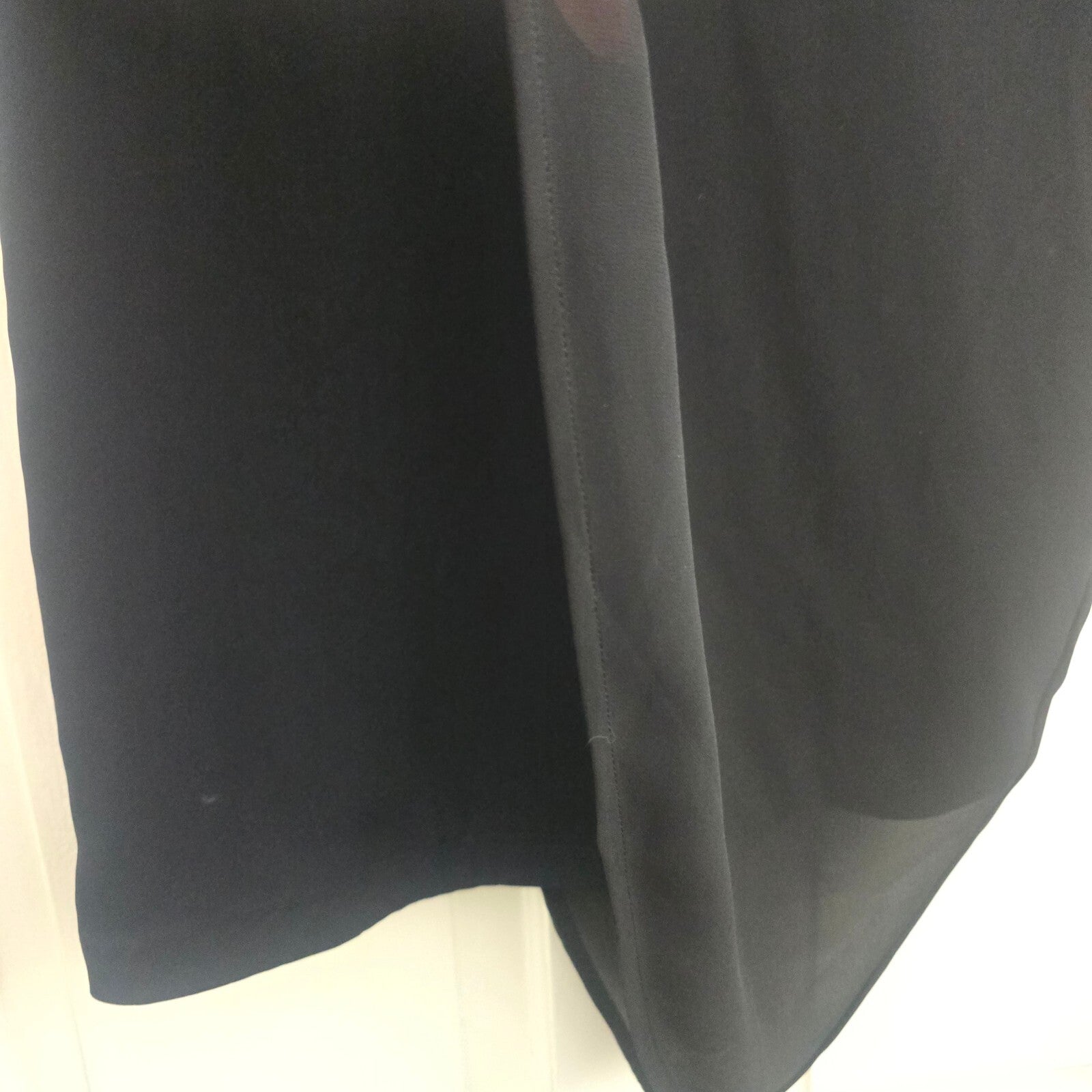 AllSaints Japanese Cloth Black Sleeveless Dress UK 6, style Eala Dress