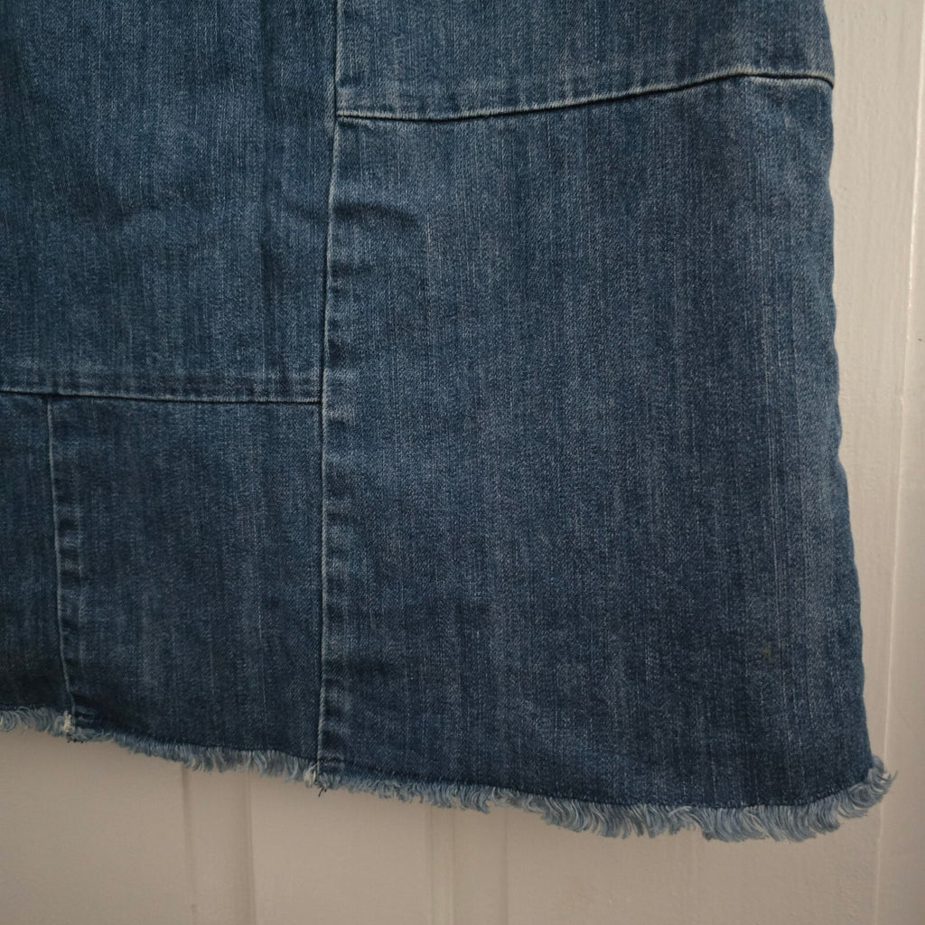 AllSaints Denim Dress UK 4, style Ann, summer, festival, sold out, blogger