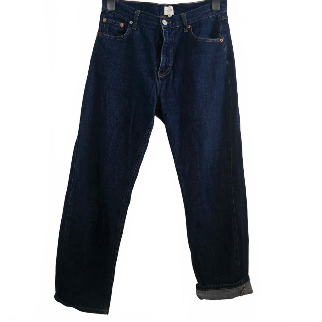 French Connection Dark Blue Denim Jeans Size UK 6, relaxed fit