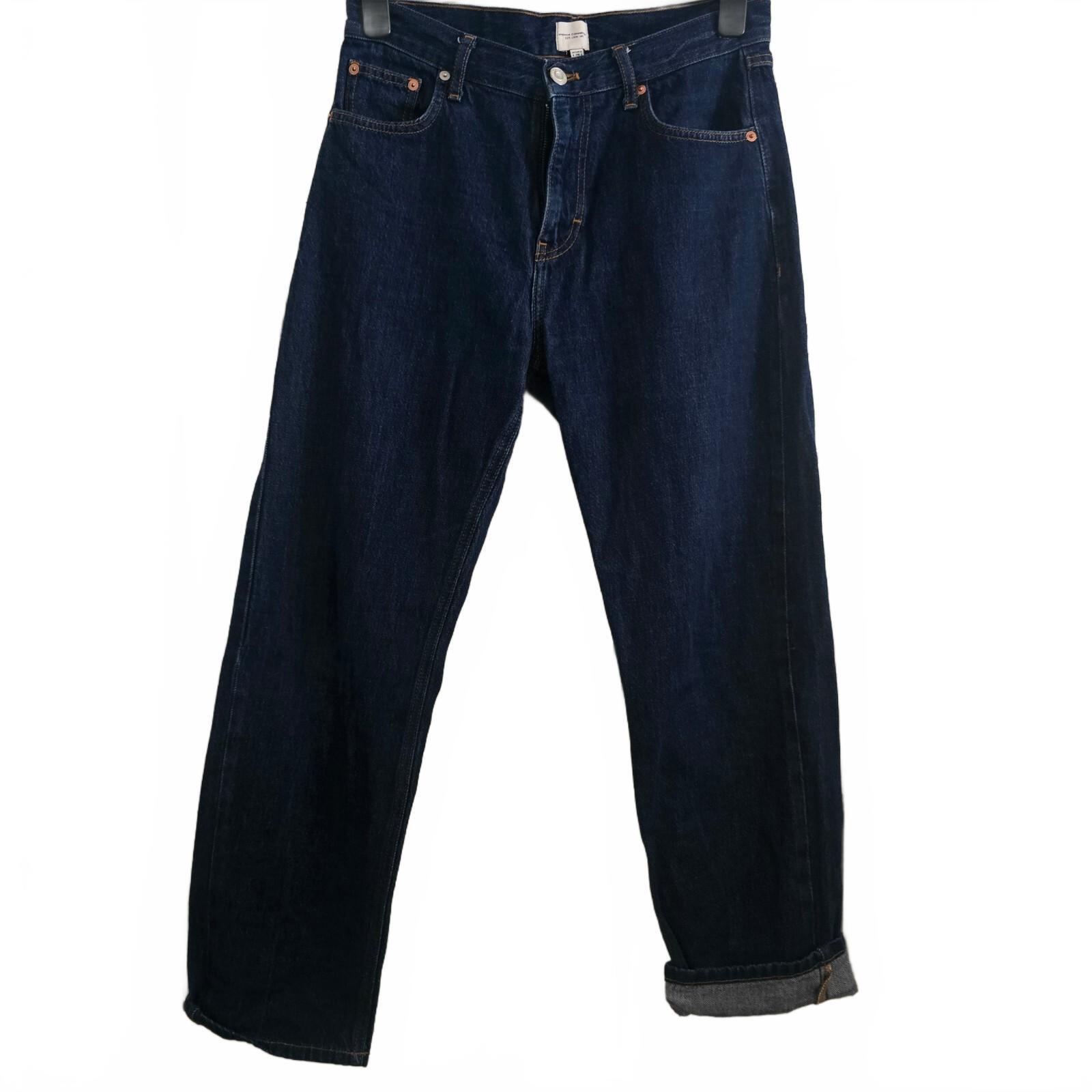 French Connection Dark Blue Denim Jeans Size UK 6, relaxed fit