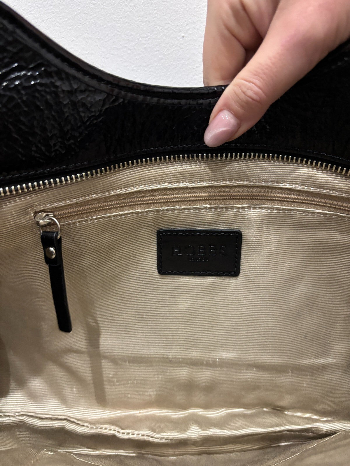 Hobo Black Quilted Leather Handbag