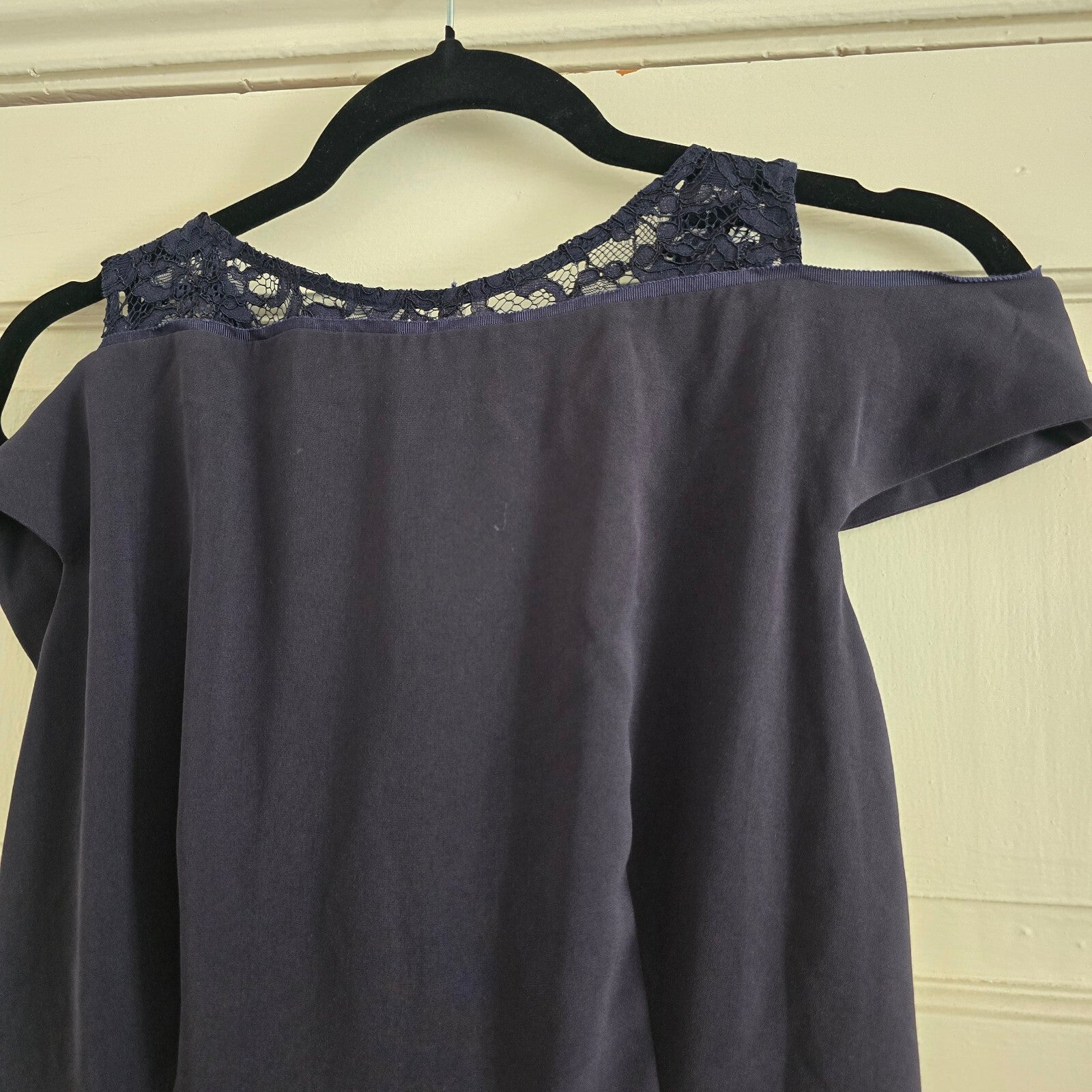 Reiss Night Navy Nicky Lace Back Jumpsuit UK 10 / US 6, BNWT, Luxury, Party
