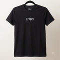 Emporio Armani Underwear Black Logo T-Shirt Size S, Mens Slim Fit