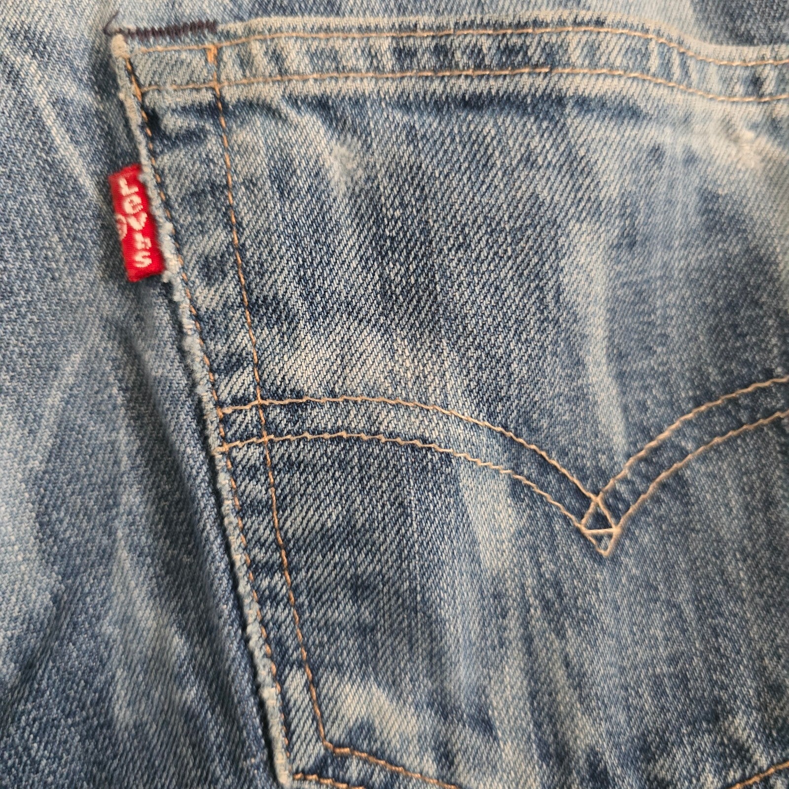 Levi's 511 Slim Fit Tie-Dye Effect Blue Denim Jeans W30 L32, rare, vintage