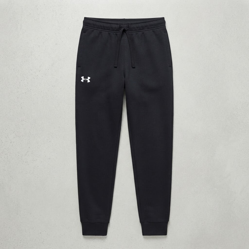 Under Armour Black Jogger Sweatpants Medium, drawstring waist