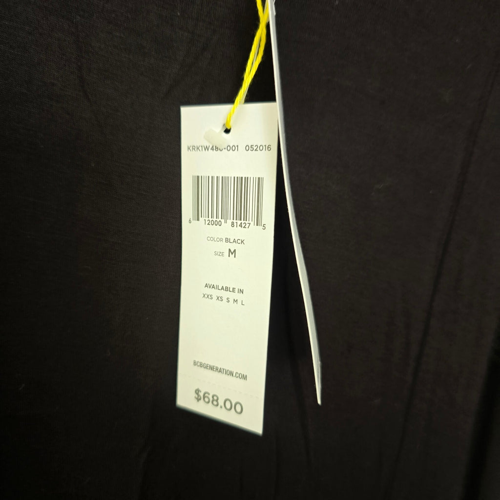 BCBGeneration Black Sleeveless Midi Dress Size M, BNWT, premium luxury