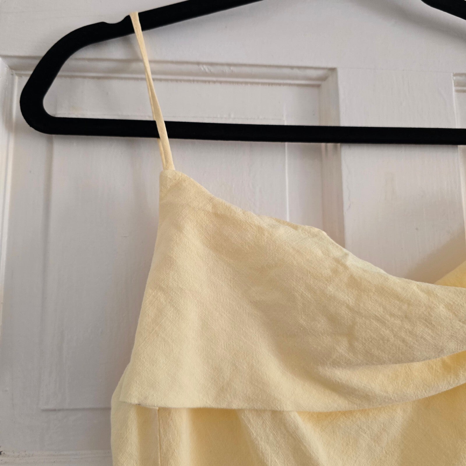 Zara Yellow Slip Maxi Long Dress with Spaghetti Straps, Size XS, BNWT