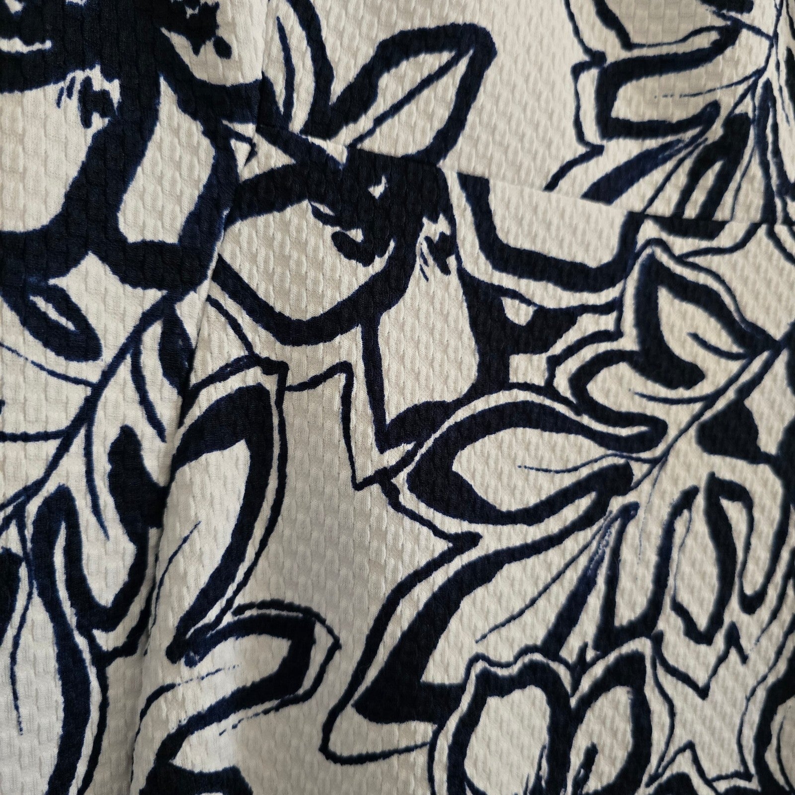 Chaps Women's Black and White Floral Sleeveless Mini Dress Size 6