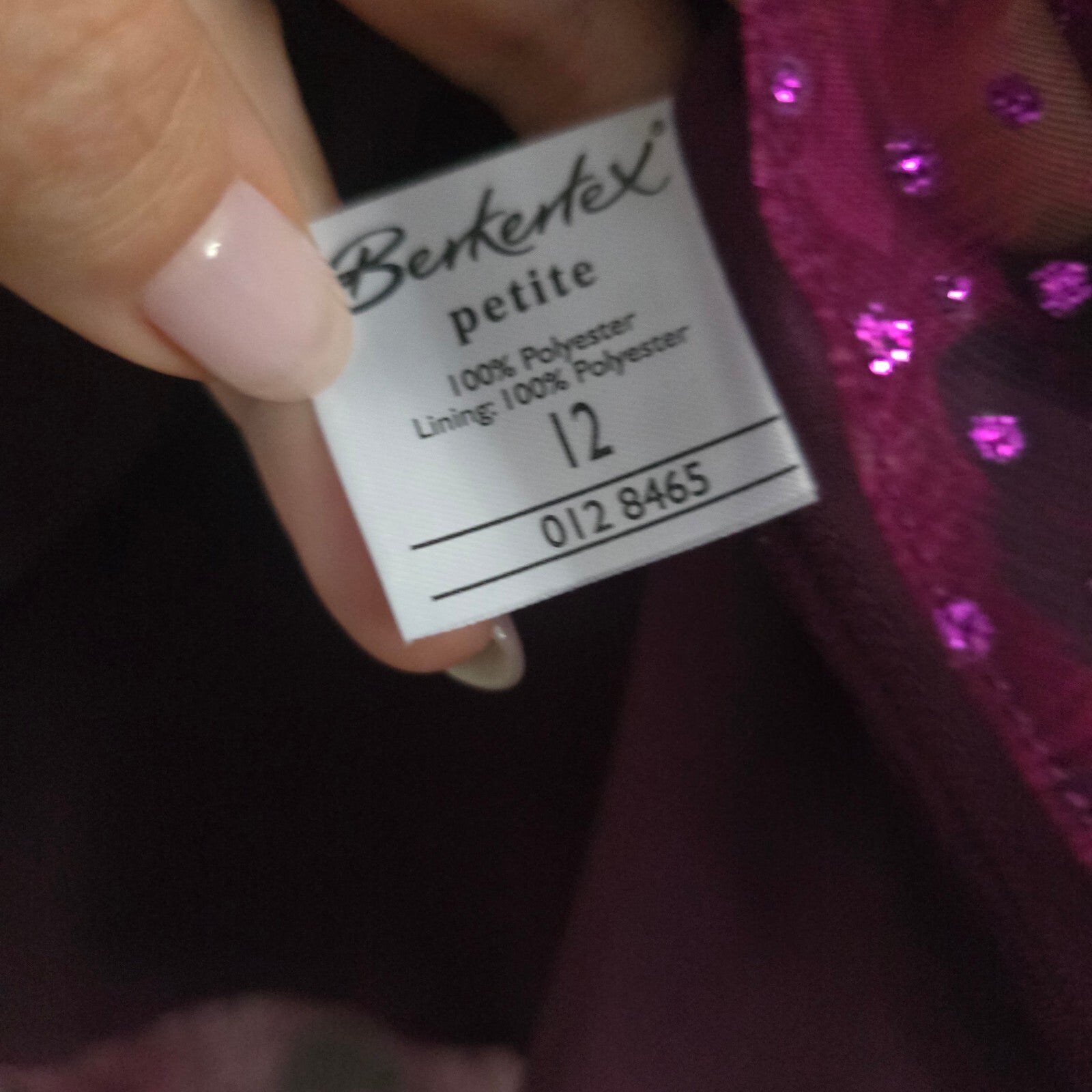 Berkertex Petite Floral Sheer Ruffle Sleeve Top Size 12, lightweight, vintage