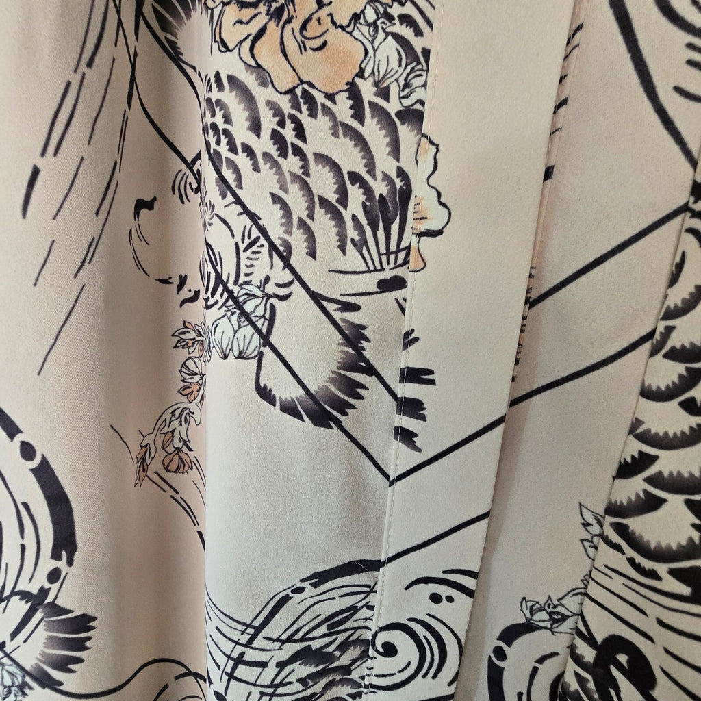 Iconic Karen Millen 'Koi' Print Dress – Excellent Condition, size 10, rare