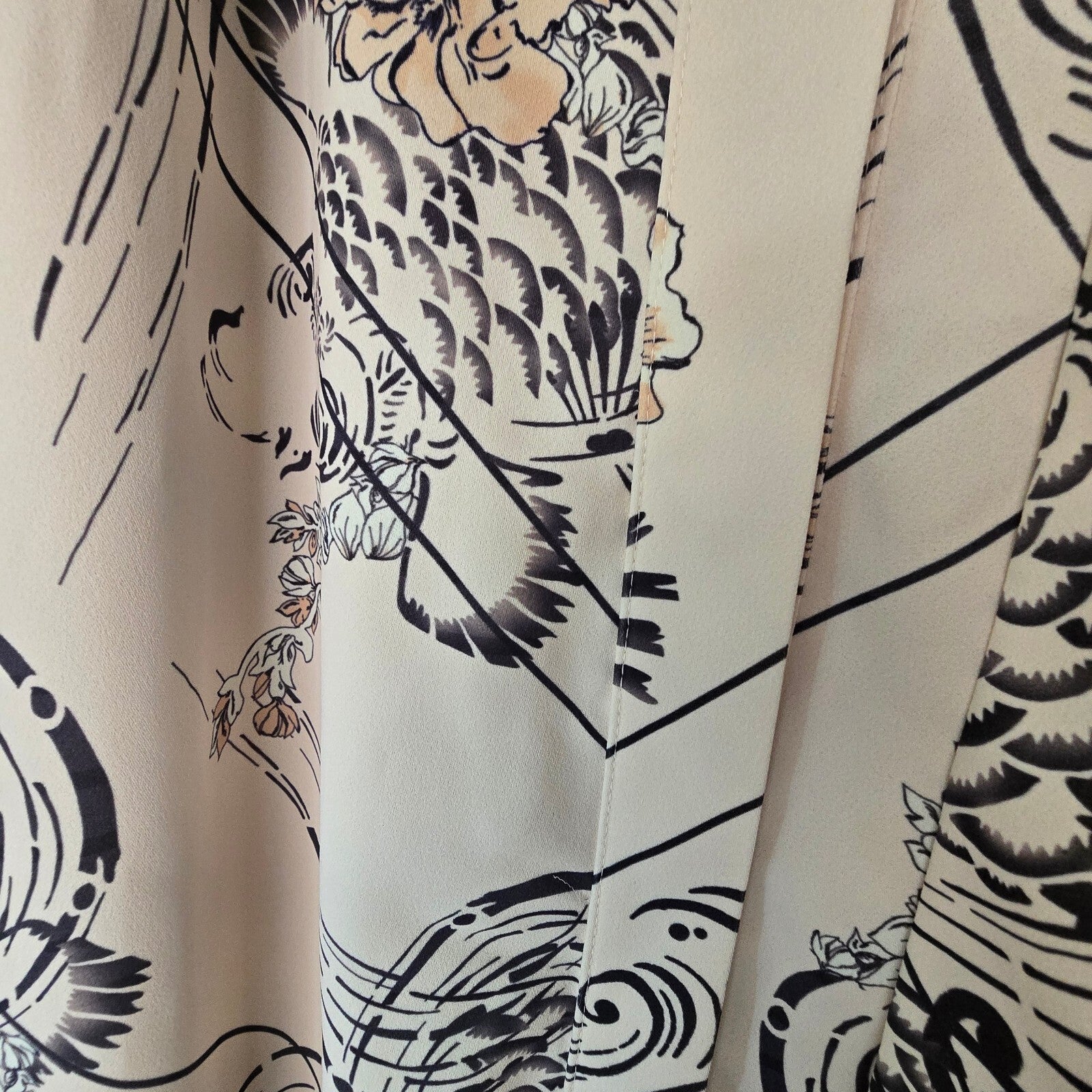 Iconic Karen Millen 'Koi' Print Dress – Excellent Condition, size 10, rare
