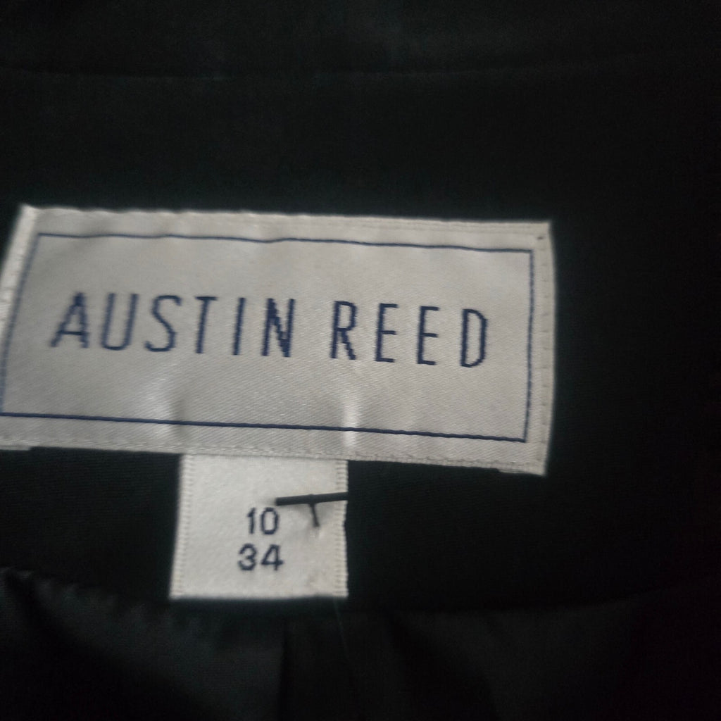 Austin Reed Classic Black Women's Blazer Jacket Size 10 UK
