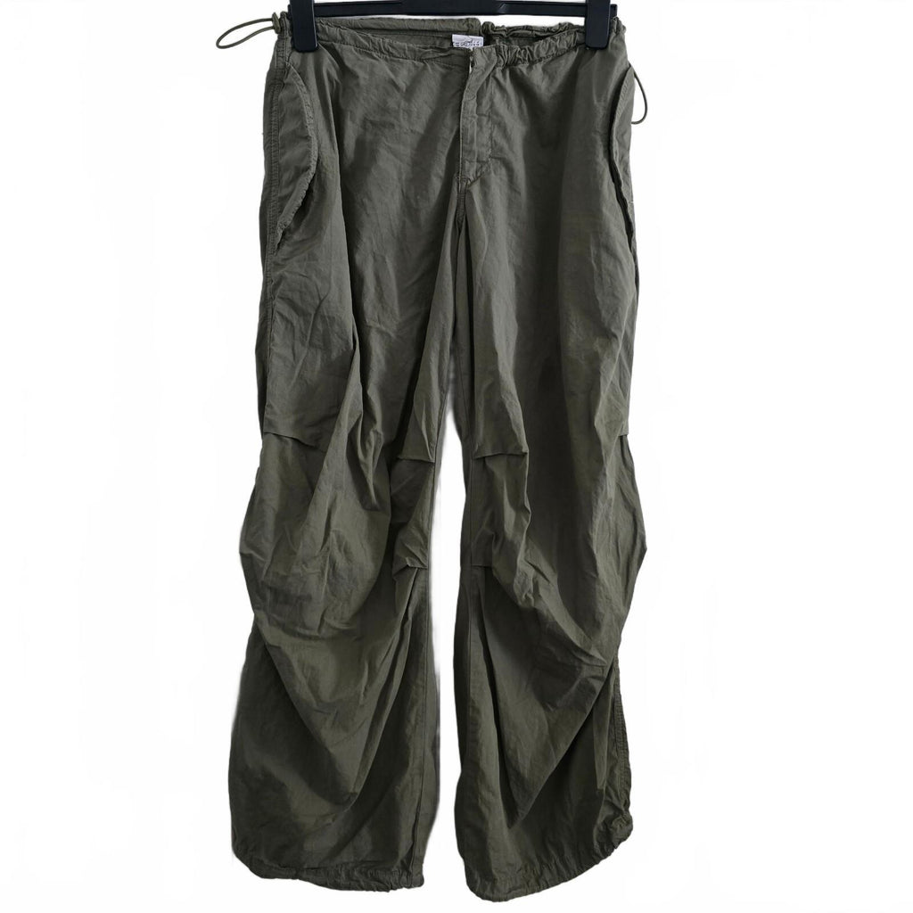 ietsfrans Olive Green Casual Loose Fit Cargo Relaxed Trousers Size S, streetwear