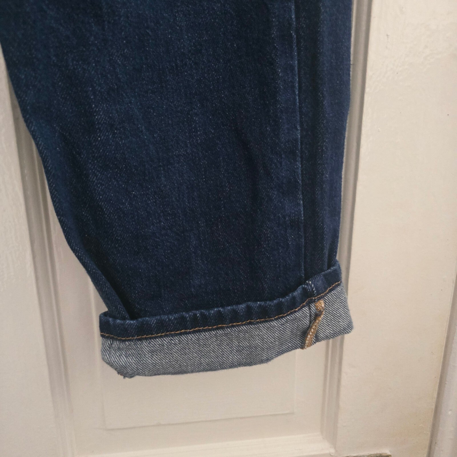 French Connection Dark Blue Denim Jeans Size UK 6, relaxed fit