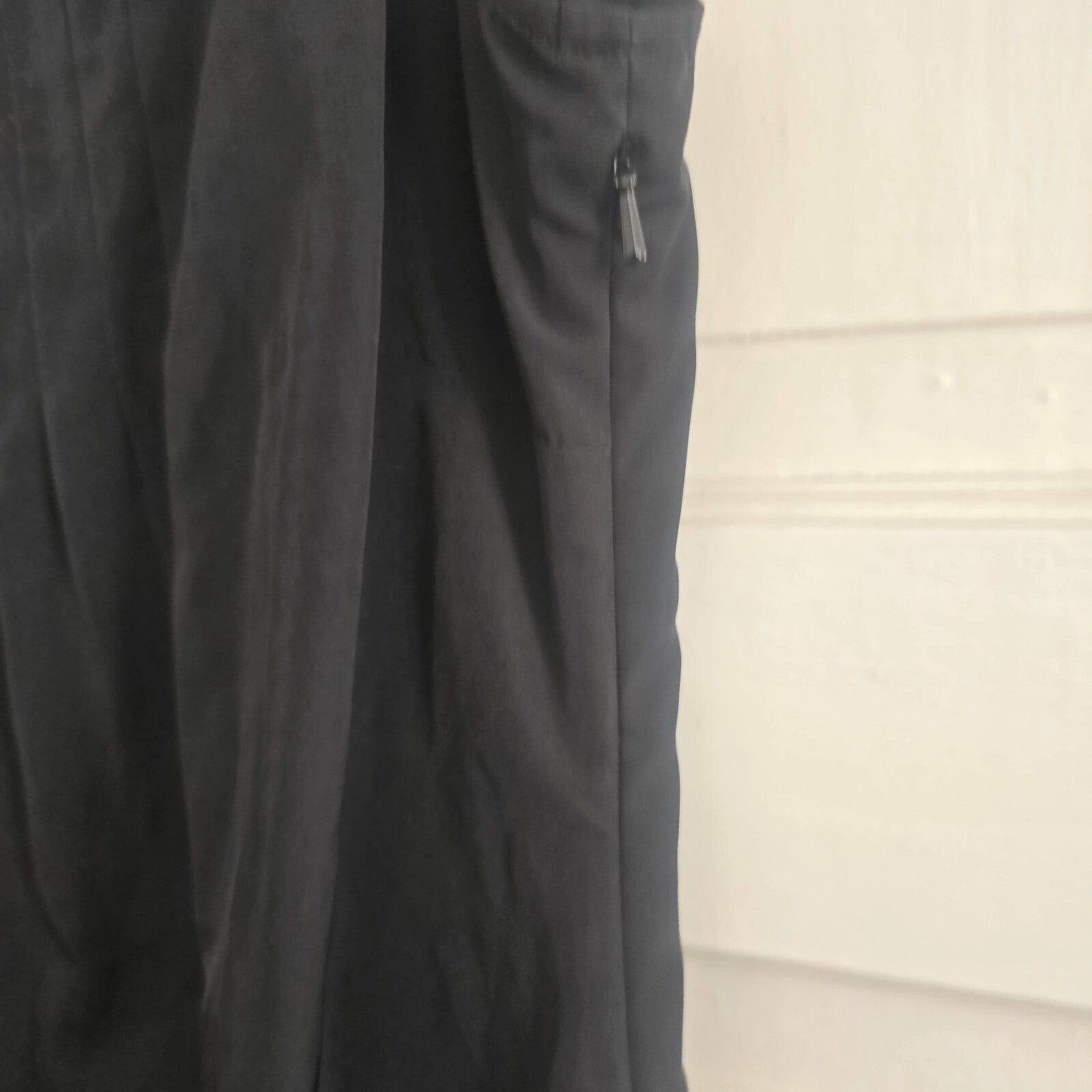 Principles Black Sleeveless Dress with Embellished Neckline, knee length, size S
