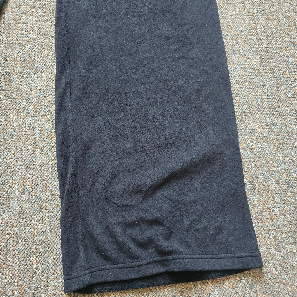 boohoo Black Wide Leg Lounge Pants UK 14