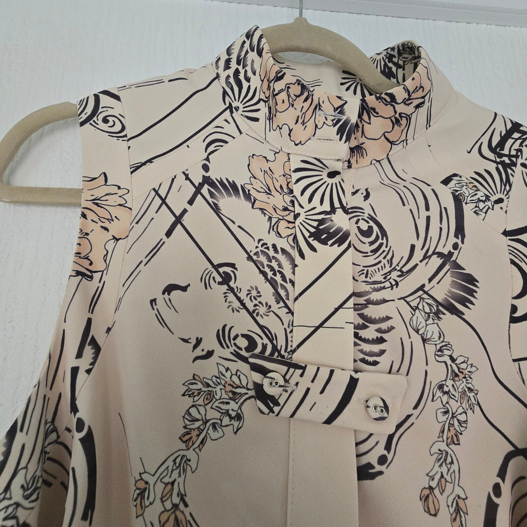 Iconic Karen Millen 'Koi' Print Dress – Excellent Condition, size 10, rare