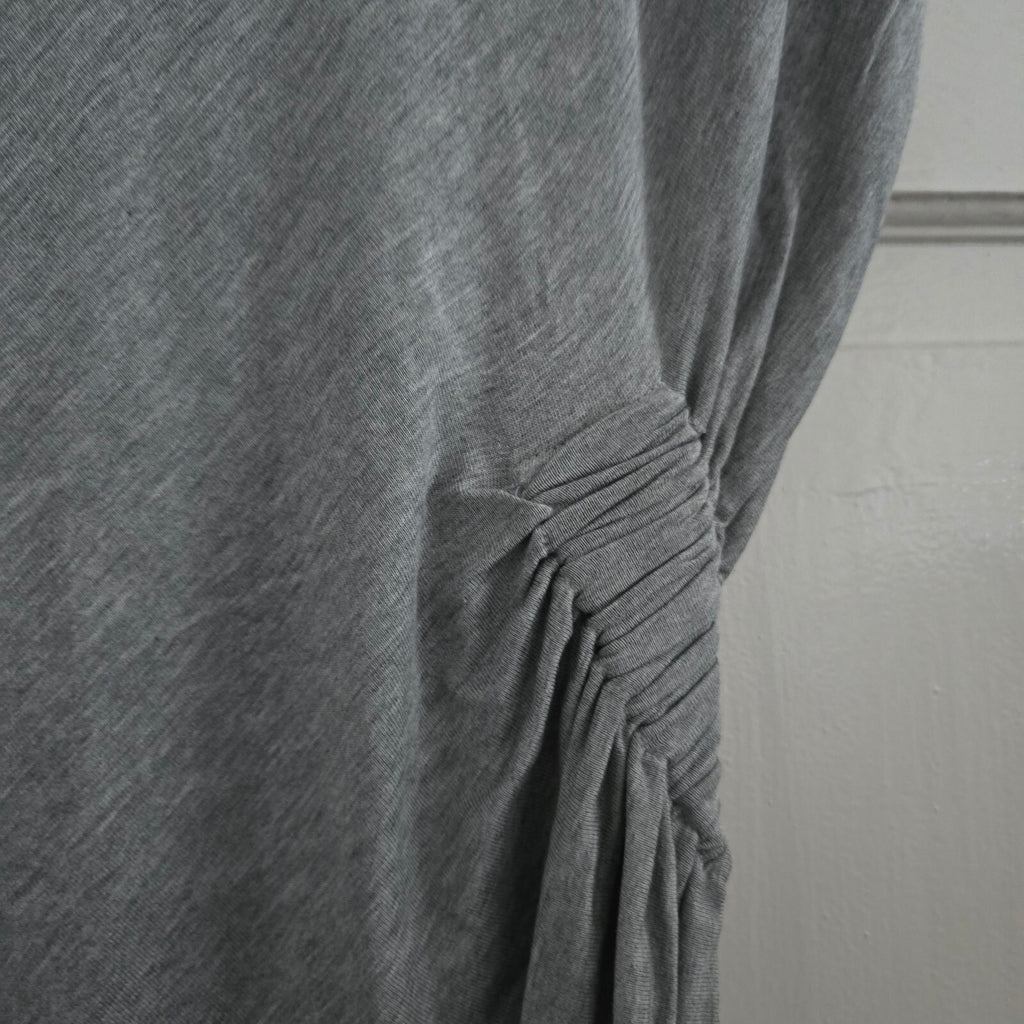 AllSaints Relia Grey Viscose Sleeveless Dress Size Medium, premium, luxury