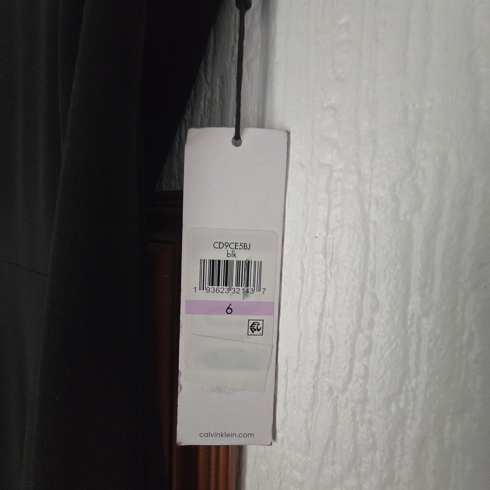 Calvin Klein Sleeveless Embellished High-Low Flounce Dress – BNWT, size 6