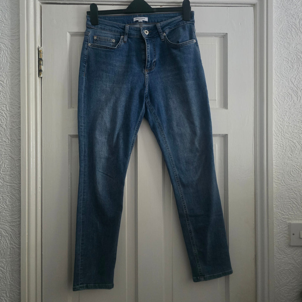 Great Plains London Blue Denim Jeans UK Size 10, stretch, high waist, skinny