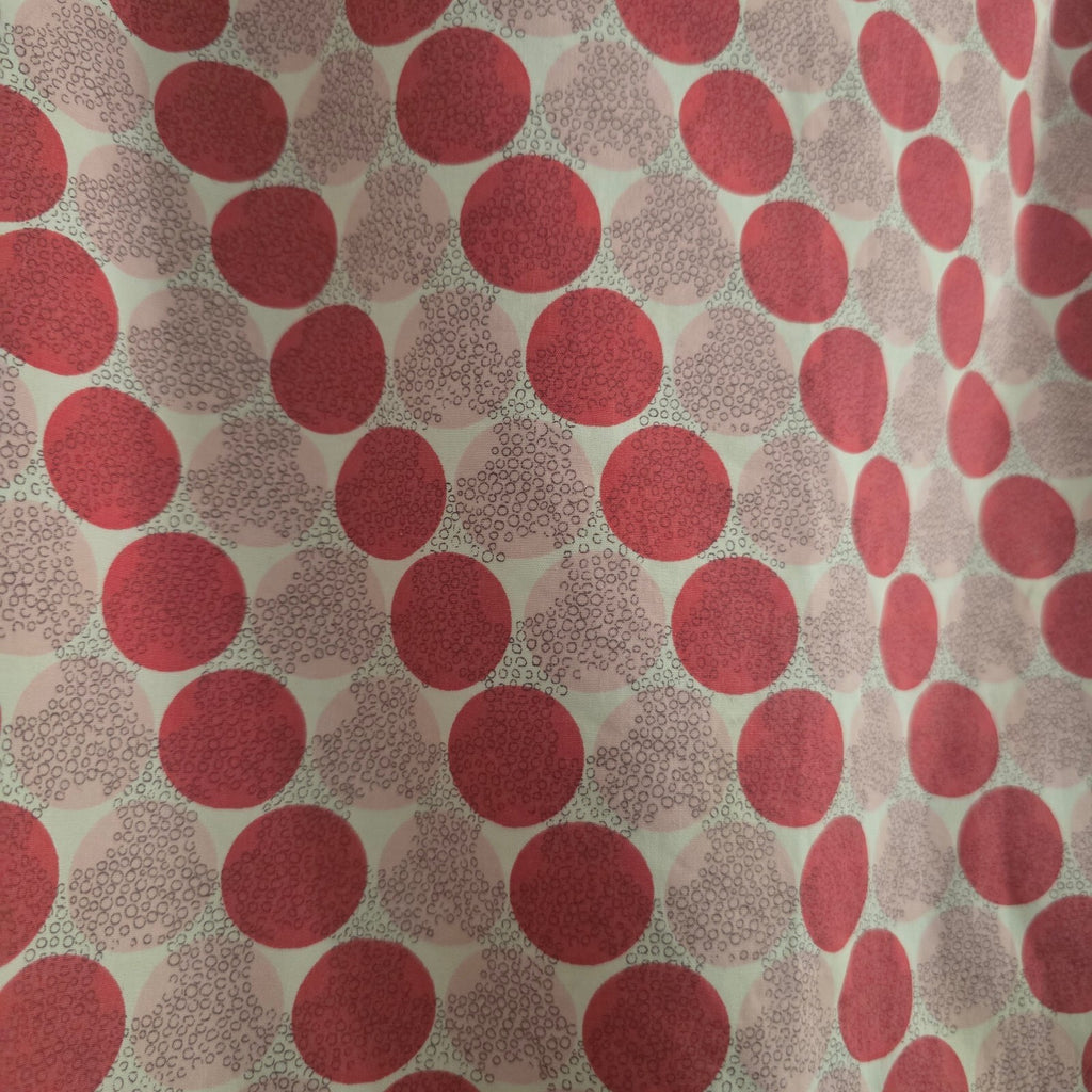 Boden Red and Pink Polka Dot Mini Skirt Size 14