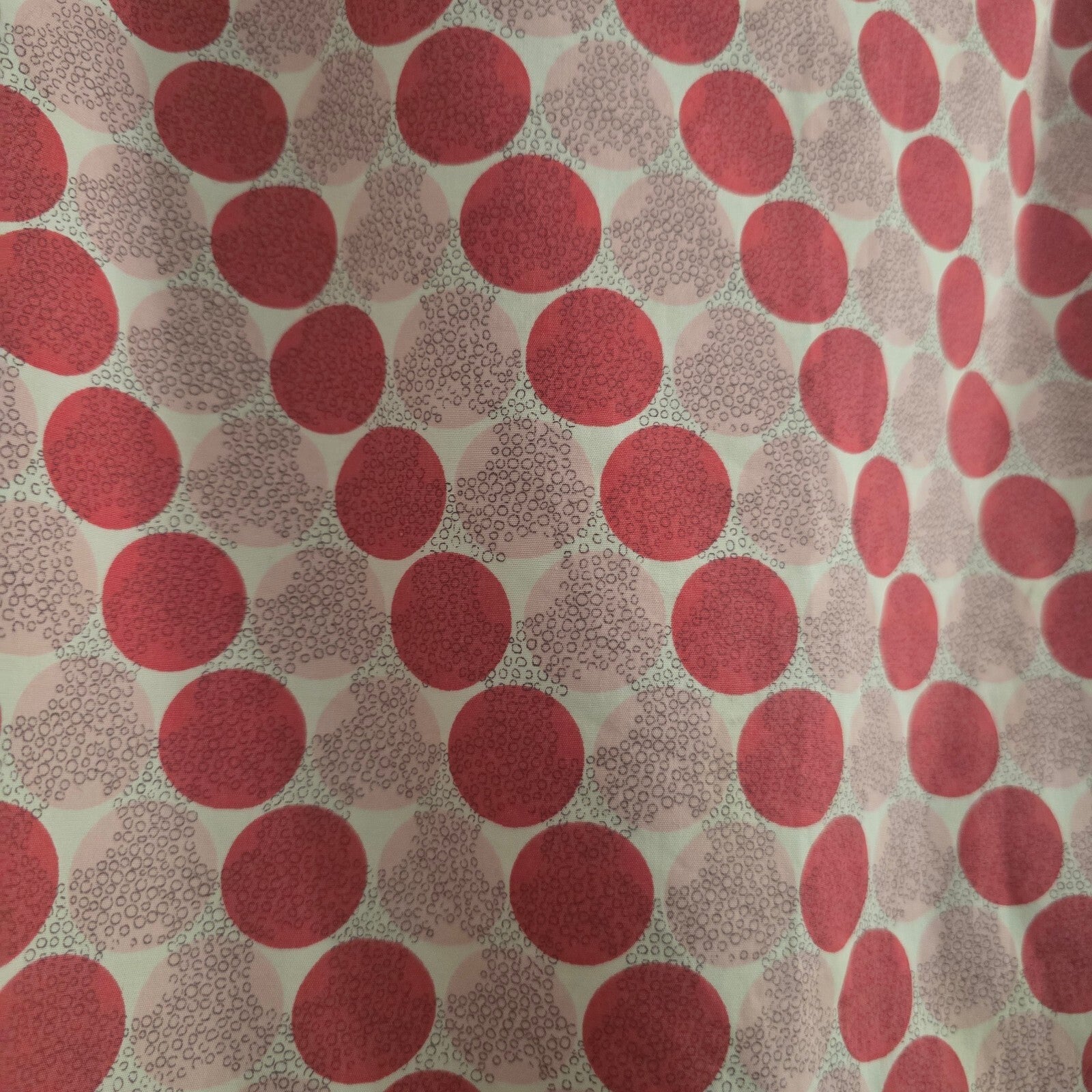 Boden Red and Pink Polka Dot Mini Skirt Size 14