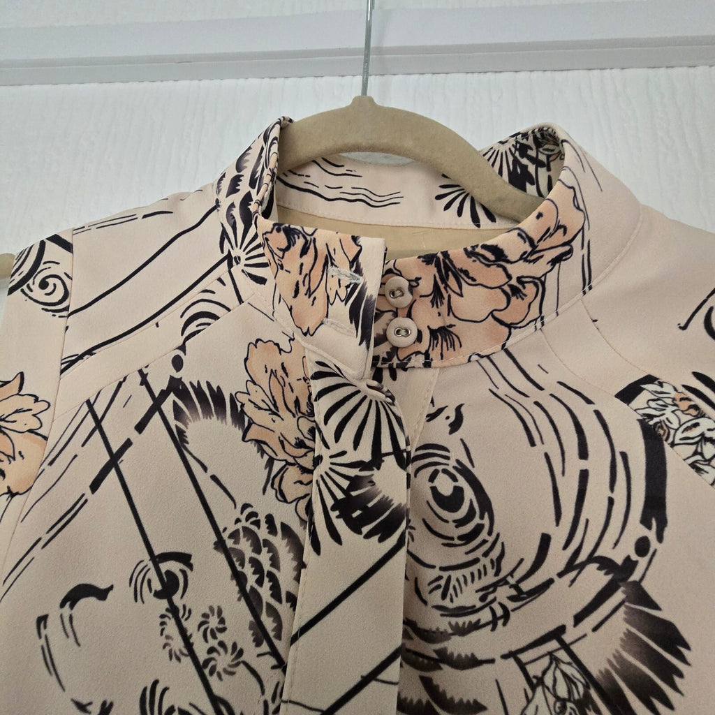 Iconic Karen Millen 'Koi' Print Dress – Excellent Condition, size 10, rare
