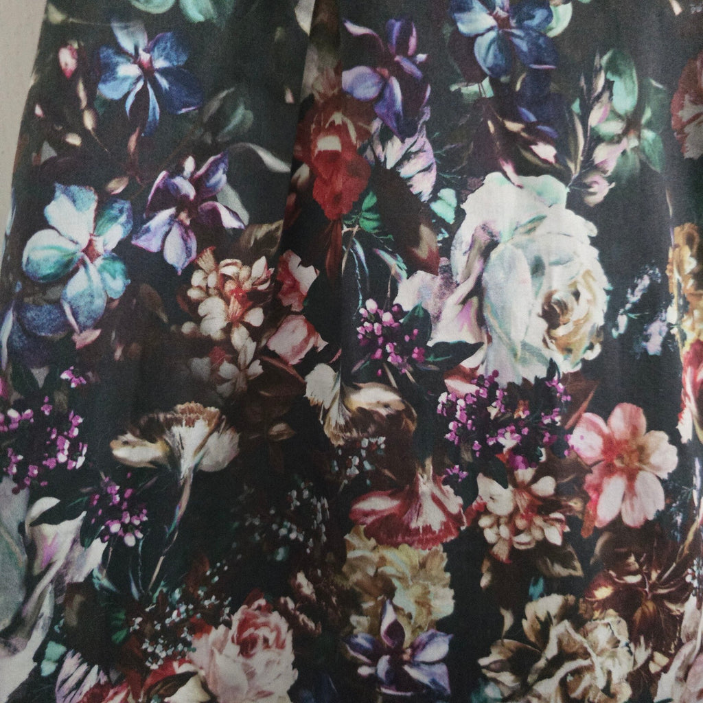 Warehouse Floral Sleeveless Dress UK 12, fit and flare, wedding guest, mini