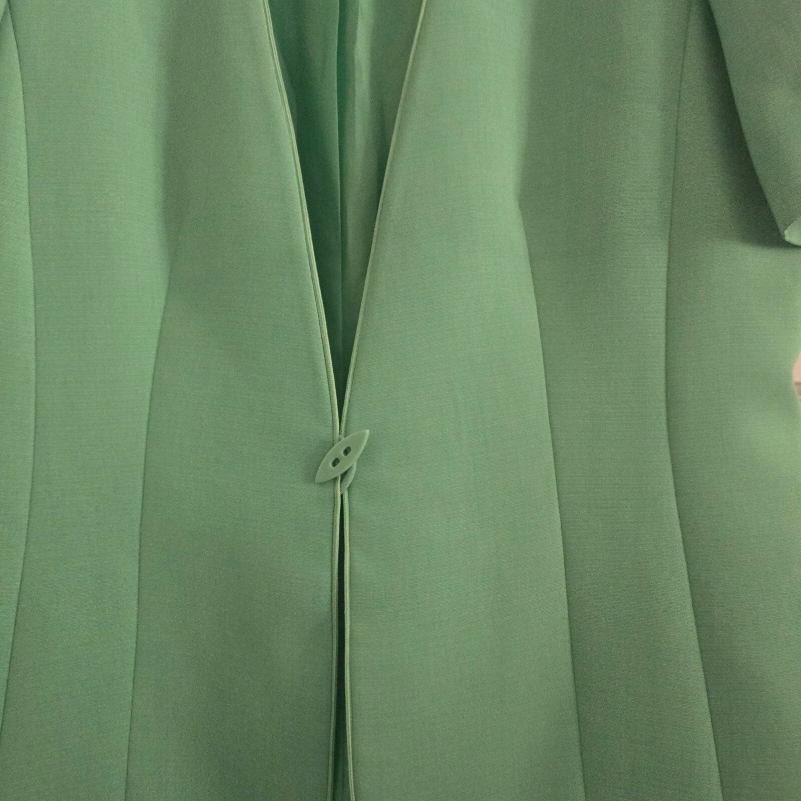Jacques Vert Mint Green Short Sleeve Blazer Jacket UK Size 12