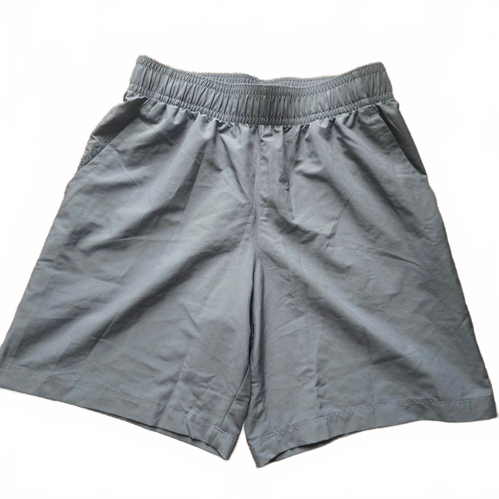Under Armour Men's Loose Fit Athletic Shorts Medium Grey, activewear, gym