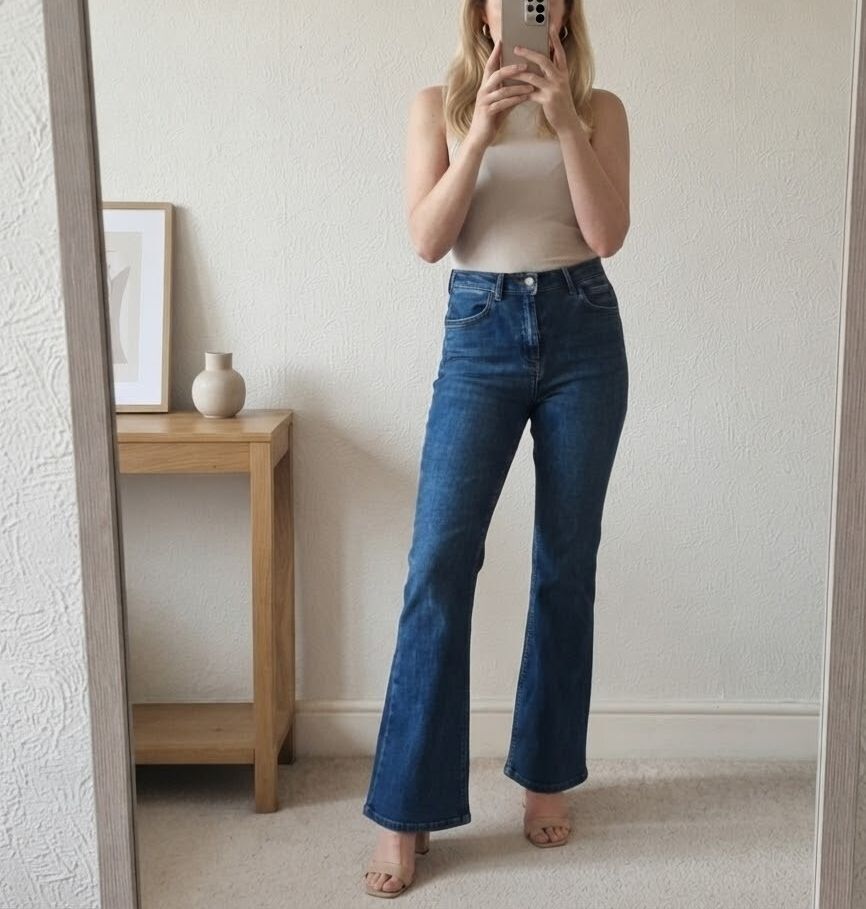 BDG Urban Outfitters Women's Flare Jeans W28 L30, premium, luxury, W28